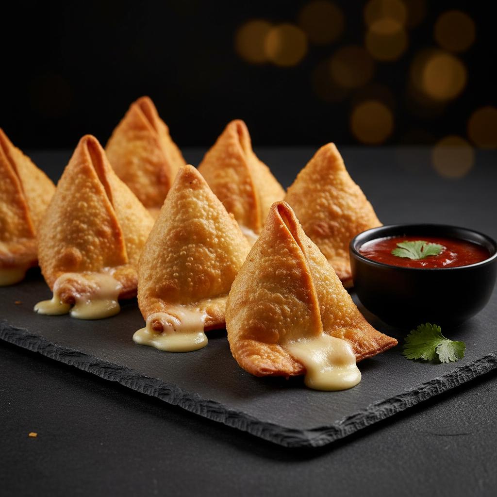 Cheese Samosa - melted cheese samosa Australia